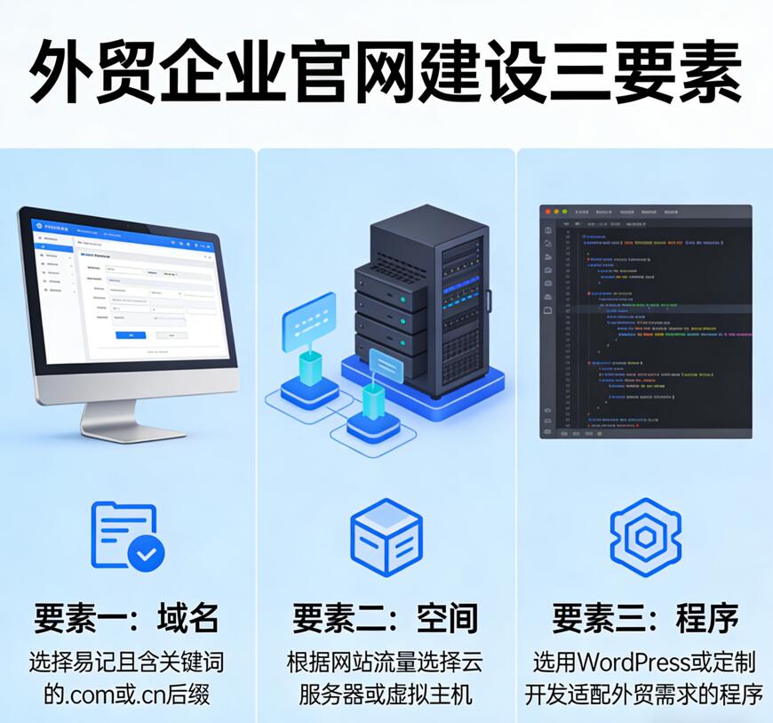 外贸B2B独立站搭建